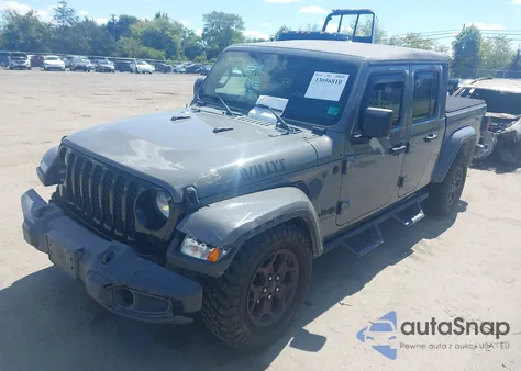 2021 Jeep Gladiator Willys 4X4 from USA, damaged, VIN 1C6HJTAG6ML523886